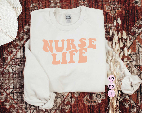 Nurse Life svg, Labor and Delivery Nurse svg, Cute Nurse Shirt, Nurse Shirt svg, SVG Printable PNG Cricut Sublimation