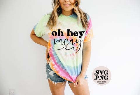 Oh Hey Vacay Summer SVG  Cut File Sublimation PNG • Cricut • Silhouette