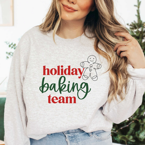 Holiday Baking Team SVG Christmas SVG Cut File and Printable PNG • Cricut • Silhouette
