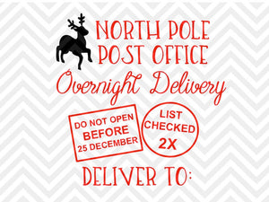Santa Sack Gift Bag Christmas SVG and DXF Cut File • Png • Download File • Cricut • Silhouette - Kristin Amanda Designs