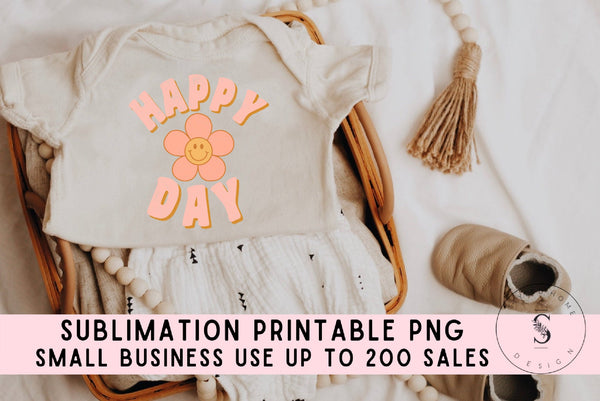 Happy Day, Sunshine Retro PNG, Mama's Sunshine, Mom and Me Matching Boho Vintage PNG Silhouette Cricut Sublimation