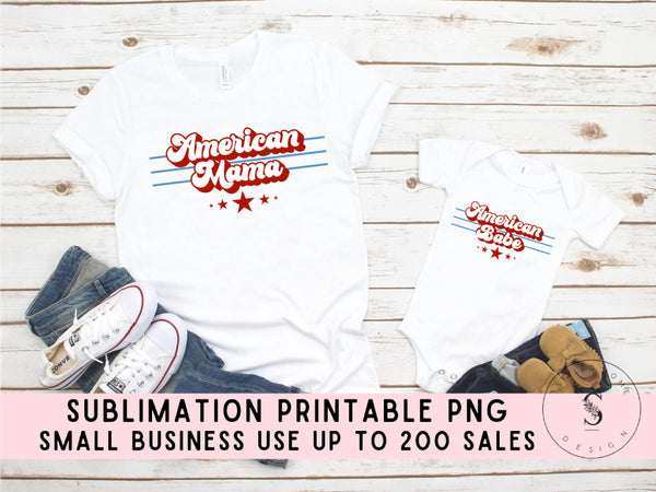 American, Usa, 4th of July, Fourth of July Retro Png, Sublimation T-Shirt Design, Boho, Summer, Printable PNG, Cricut, Sublimation