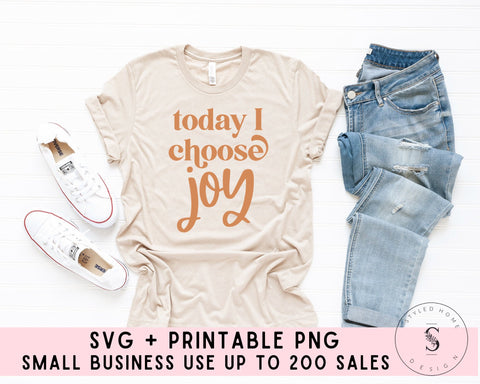 Today I Choose Joy Svg, Grow in Grace Bible Verse Mother Daughter Shirts Bundle SVG Cut File Printable PNG Silhouette Cricut Sublimation