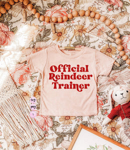 Official Reindeer Trainer, Merry and Bright, Baking Spirits Bright SVG, Team Nice, Christmas, Svg Cut File, Cricut  PNG Sublimation