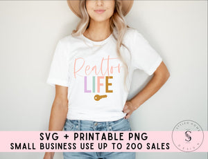 Realtor Life, Everything I Touch Turns to Sold, Realtor Svg, Realtor Shirt, T-Shirt Design, Graphic Tee, Printable PNG Cricut Sublimation