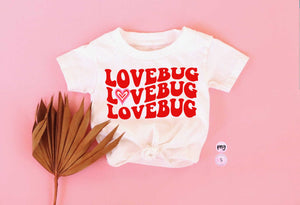 Lovebug Png, Loved Mama Loved Mini, Retro Valentine's Day, Matching, Printable PNG, Groovy Valentine, 70's PNG Cricut Sublimation