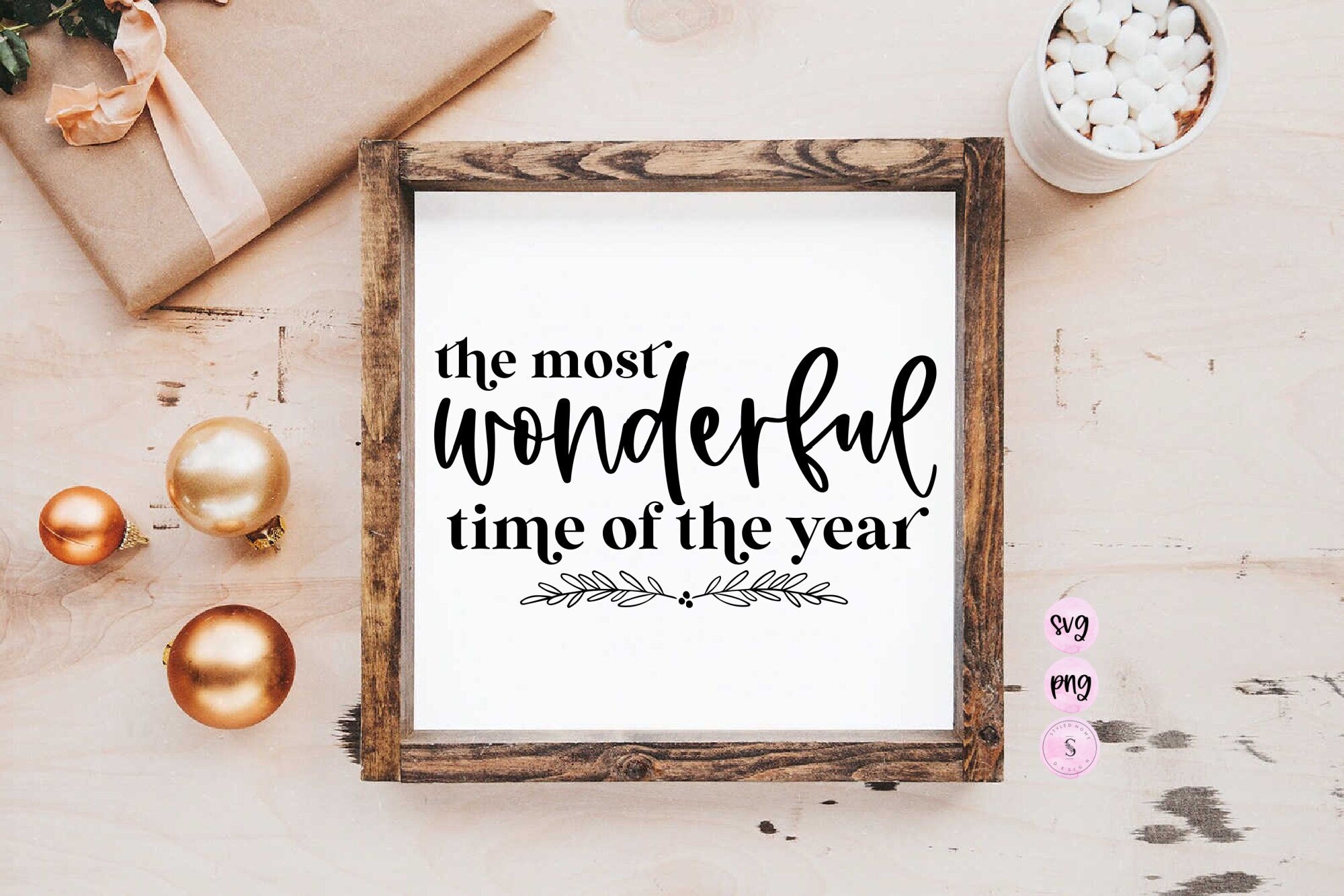 It's the Most Wonderful Time of the Year, Sign SVG, Cookie Tester, Baking Spirits Bright SVG, Christmas Svg, Cricut PNG Sublimation