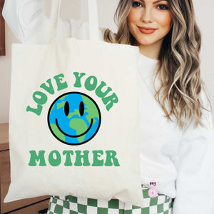 Love Your Mother Png, Earth Day, Save the Earth Retro Spring Easter Printable PNG Sublimation Cricut