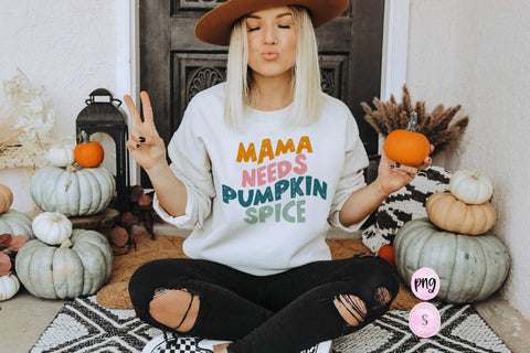 Pumpkin spice png, Spooky Vibes, Pumpkin Season png, Sweater Weather, Thankful, Pumpkin Spice Coffee, Retro fall, PNG, Sublimation Design